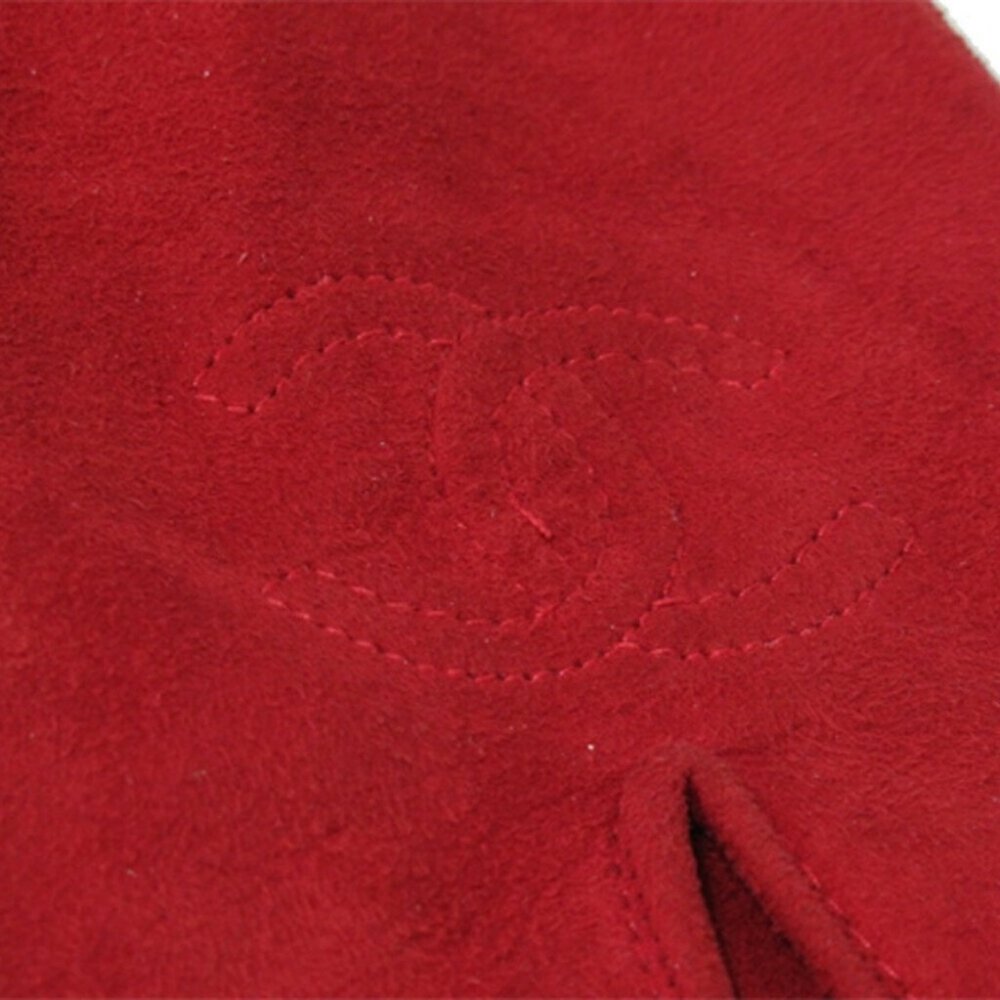 CHANEL gloves Red Women Authentic secondhand - Picture 10 of 10